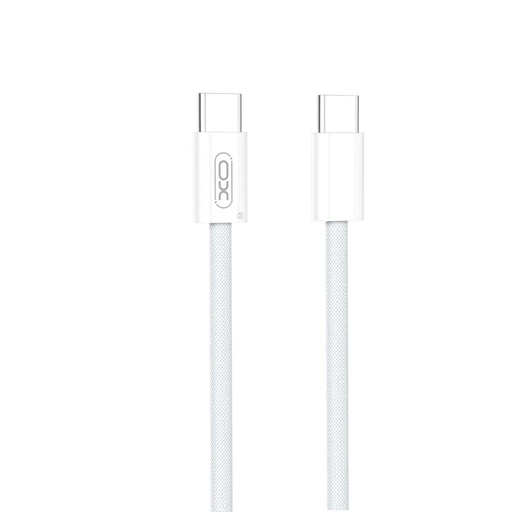XO NB-Q260C USB-C – USB-C kabel (Bijela) - 3,0 m - 60W