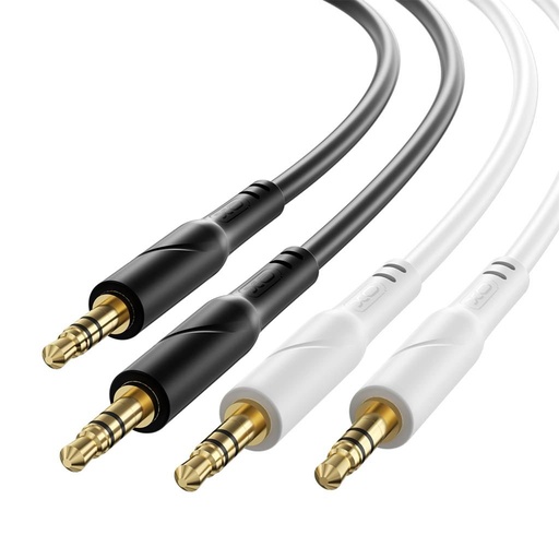 XO NB-R271 audio kabel 3,5 mm - 3,5 mm egyenes (Bijela) - 1m