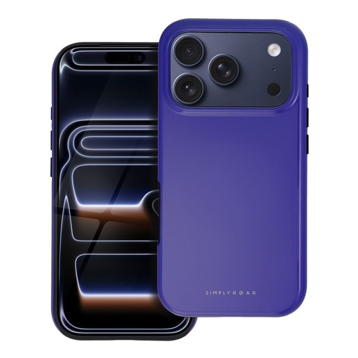 Apple iPhone 16 Pro Max Roar Rainbow bumper zaštitna maskica (Ljubičasta)