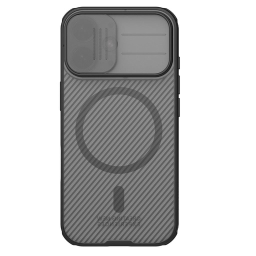 Apple iPhone 17 Nillkin CamShield Pro MagSafe zaštitna maskica (Crna)