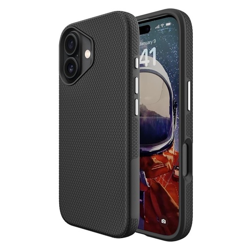 Apple iPhone 16 TOKO Triangle zaštitna maskica (Crna)