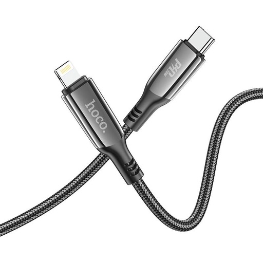 Hoco S51 lightning kabel (PD brzi punjač), crna