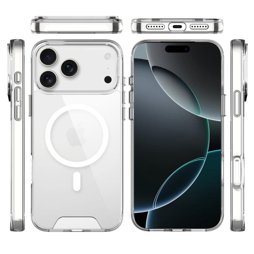 Apple iPhone 17 Pro TOKO Space Magsafe zaštitna maskica (Proziran)