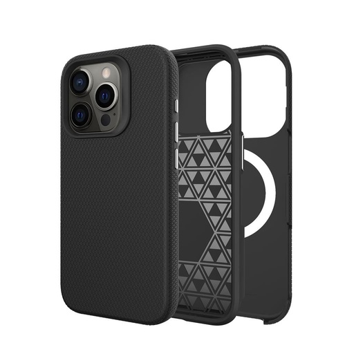 Apple iPhone 15 Pro Max TOKO Triangle MagSafe zaštitna maskica (Crna)