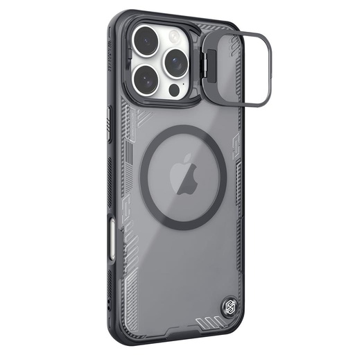 Apple iPhone 16 Pro Max Nillkin Iceblade Prop camera visible magsafe zaštitna maskica (Crna)