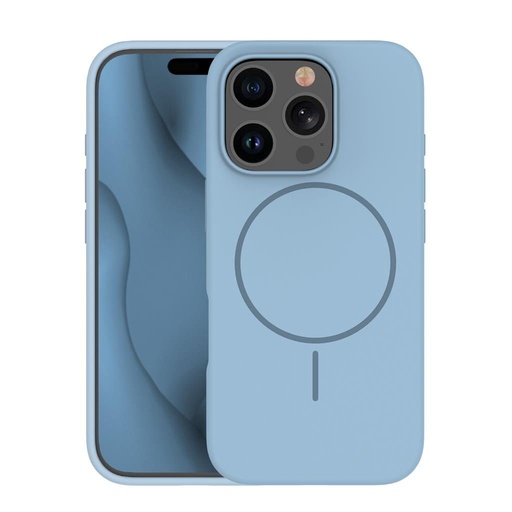 Apple iPhone 13 Silicone Thin magsafe zaštitna maskica (Plava)