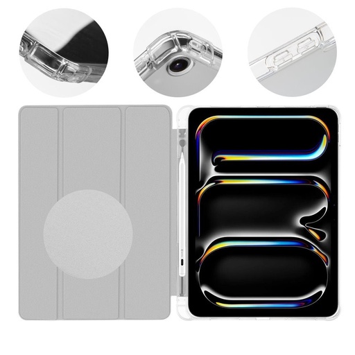 OBAL:ME MistyTab futrola iPad Air 2020/2022/2024/2025 / iPad Pro 11 1/2/3/4 (Svijetlosiva)