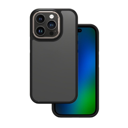 Apple iPhone 16e Crystal Crna zaštitna maskica (Crna)