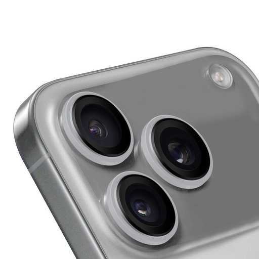 OBAL:ME kamera zaštita leće Apple iPhone 17 Pro / 17 Pro Max (Srebrna)