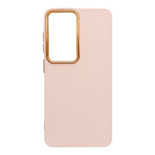 Samsung Galaxy S26 Frame silikonski zaštitna maskica (Ružičasta)