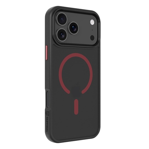 Apple iPhone 17 Pro Max Tactical MagForce Hyperstealth 2.0 zaštitna maskica (Crna - Crvena)