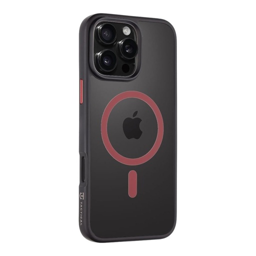 Apple iPhone 16 Pro Max Tactical MagForce Hyperstealth 2.0 zaštitna maskica (Crna - Crvena)