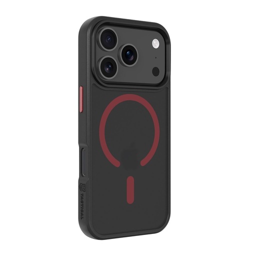 Apple iPhone 17 Pro Tactical MagForce Hyperstealth 2.0 zaštitna maskica (Crna - Crvena)