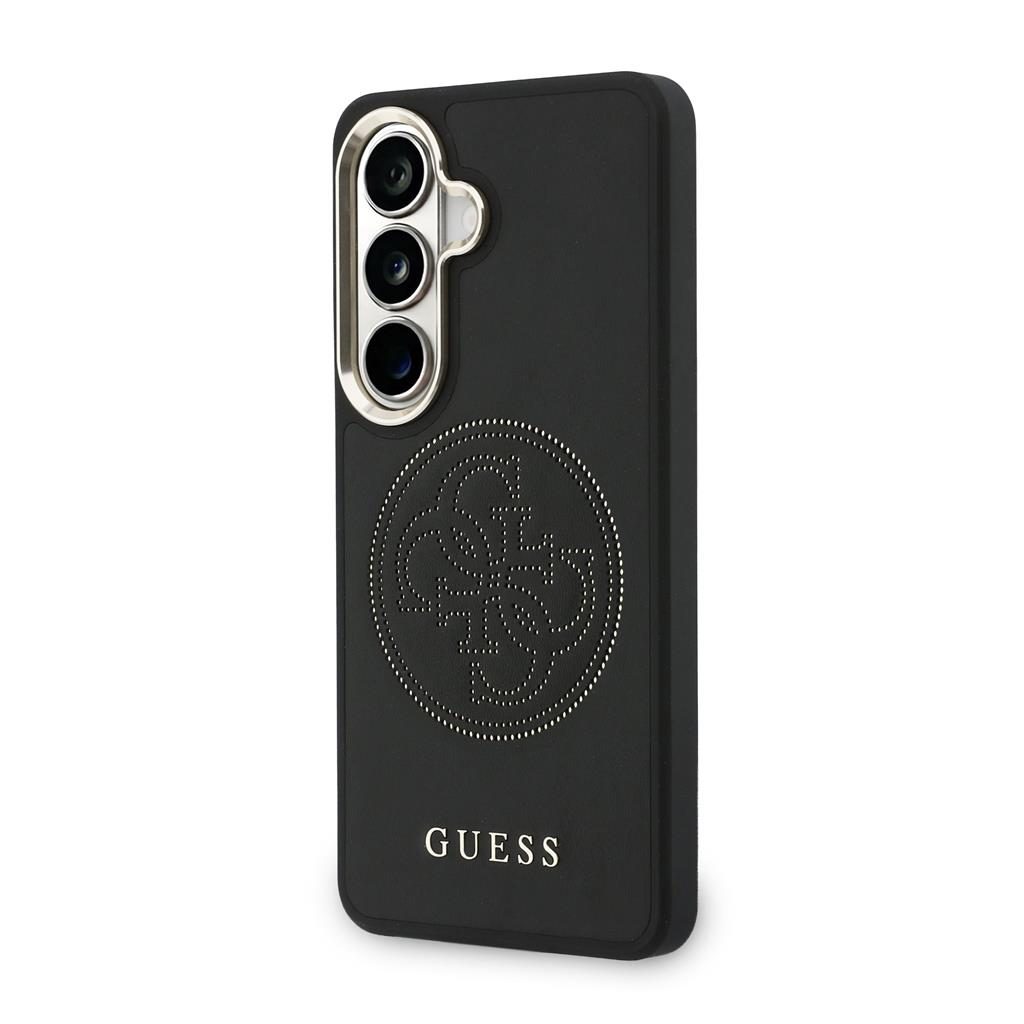 Guess PU Perforated 4G Logo Magnetic Samsung Galaxy S26 (Fekete)