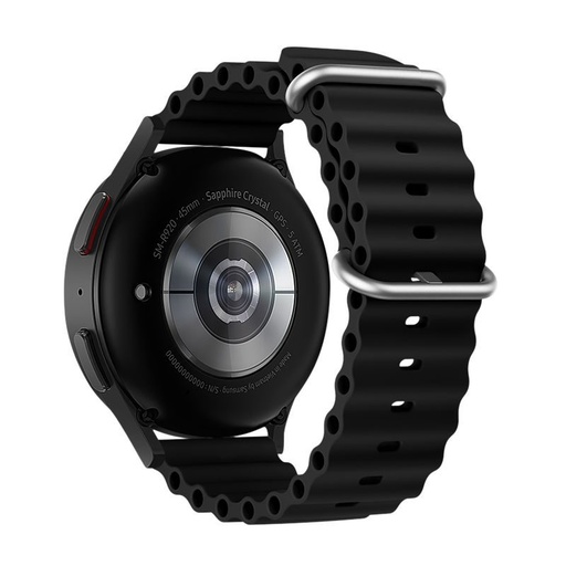 Forcell F-Design FS01 silikonski remen Samsung Galaxy Watch 22 mm (Crna)