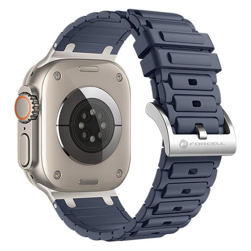 Forcell F-Design FA06 silikonski remen Apple Watch 38 / 40 / 41 mm (Plava)