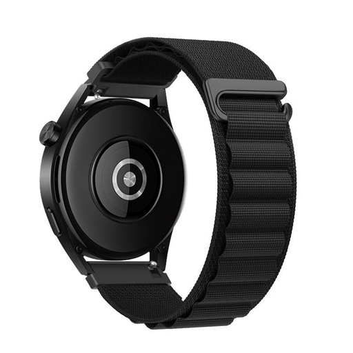 Forcell F-Design FS05 poliester vlaknast remen Samsung Galaxy Watch 20 mm (Crna)