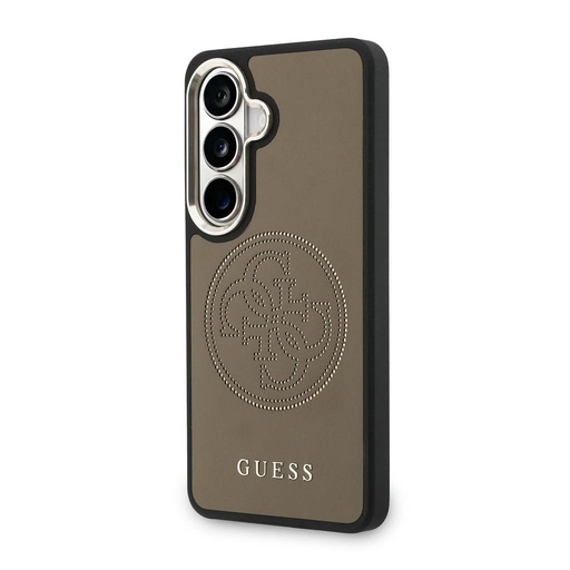 Guess PU Perforated 4G Logo Magnetic Samsung Galaxy S26 (Smeđa)