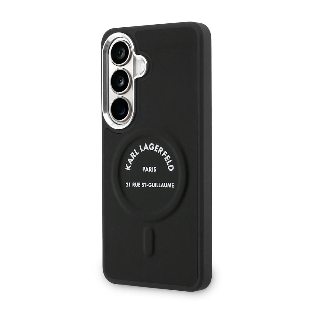 Karl Lagerfeld PU RSG Logo Magnetic Samsung Galaxy S26 (Fekete)