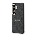 Guess PU Leather 4G Gold Frame Magnetic Samsung Galaxy S26 (Fekete)