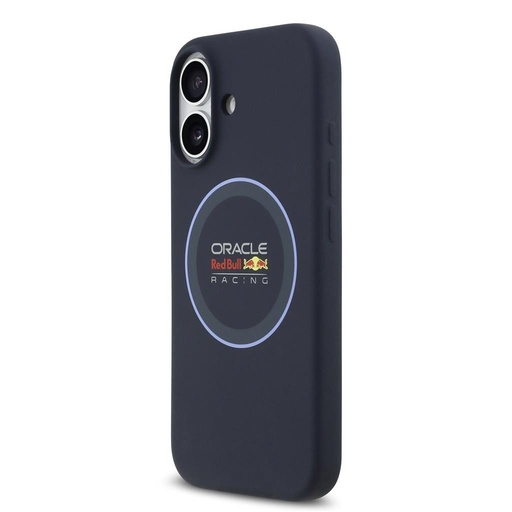Crvena Bull Silicone Plava Ring MagSafe futrola iPhone 17 (Tamnoplava)