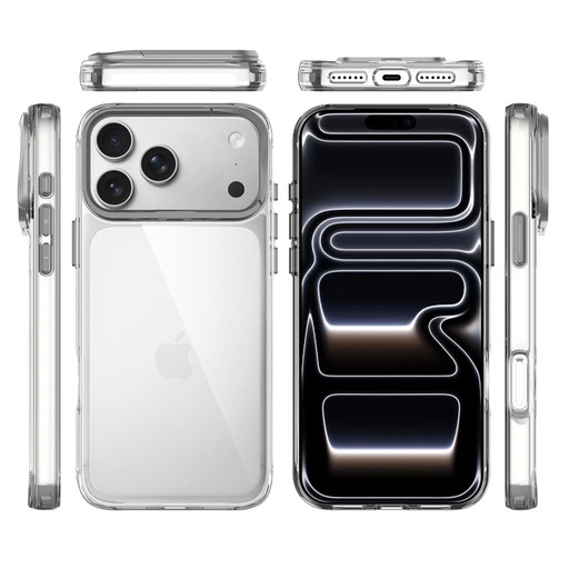 Apple iPhone 17 Pro TOKO Apex capsule magsafe zaštitna maskica (Srebrna)
