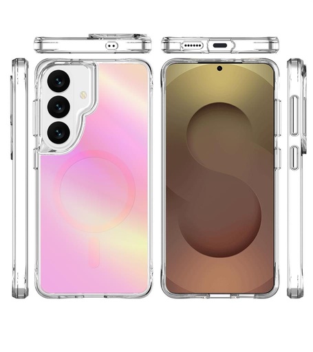 Samsung Galaxy S26 TOKO Pure rainbow MagSafe zaštitna maskica (Ružičasta)