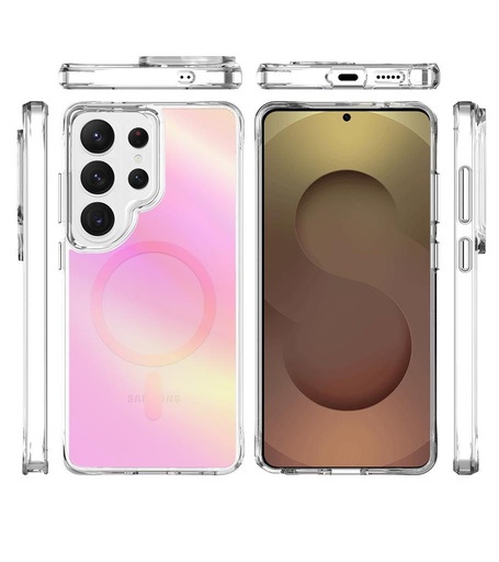 Samsung Galaxy S26 Ultra TOKO Pure rainbow MagSafe zaštitna maskica (Ružičasta)