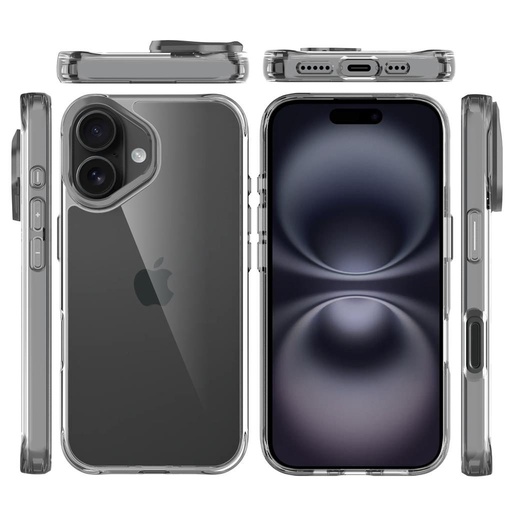 Apple iPhone 17 TOKO Apex capsule magsafe zaštitna maskica (Srebrna)