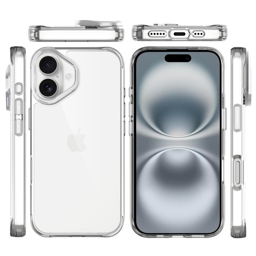Apple iPhone 17 TOKO Apex capsule magsafe zaštitna maskica (Bijela)