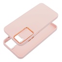 Samsung Galaxy A37 5G Frame szilikon hátlap tok (Rózsaszín)