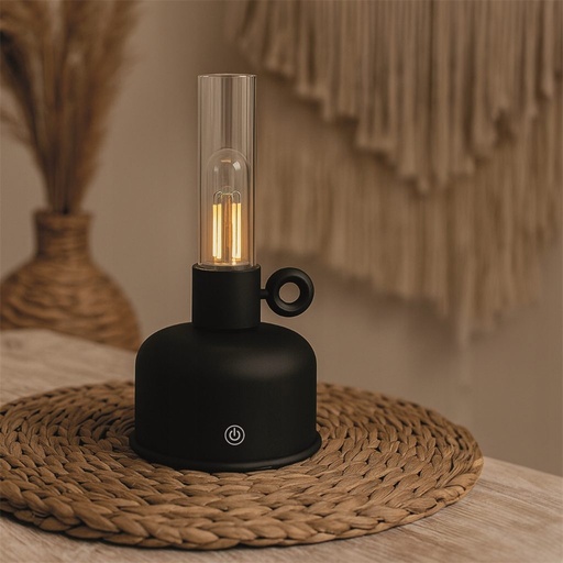 Forever Light Vintage Petroleum LED svjetiljka FLR-02 (Crna)