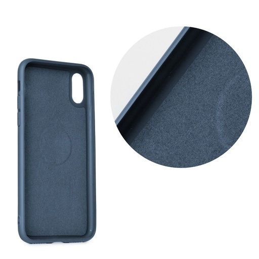 Apple iPhone 13 Mini liquid silicone magnetski auto držač kompatibilan zaštitna maskica (Plava)