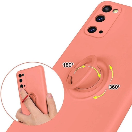 Samsung Galaxy A52 4G/A52 5G/A52s 5G finger grip magnetski zaštitna maskica (Breskva)