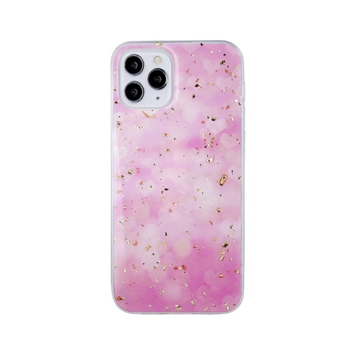 Apple iPhone 7 / iPhone 8 / iPhone SE 2020 / iPhone SE 2022 zlatna glam zaštitna maskica (Ružičasta)
