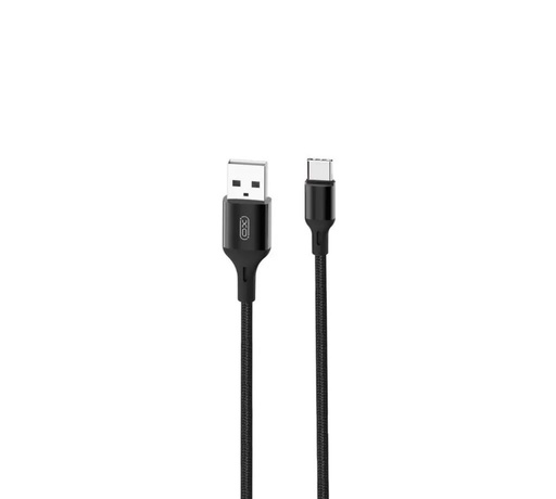 XO NB143 Type-C pleten kabel (Crna) - 2m