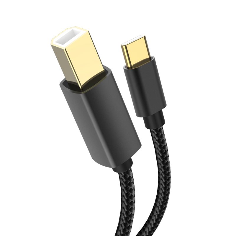 [6920680826353] XO GB10B USB-C nyomtató cable black