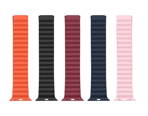 XO BT01A magnetski silikonski remen za sat Apple Watch 38/40/41 mm (Ružičasta)