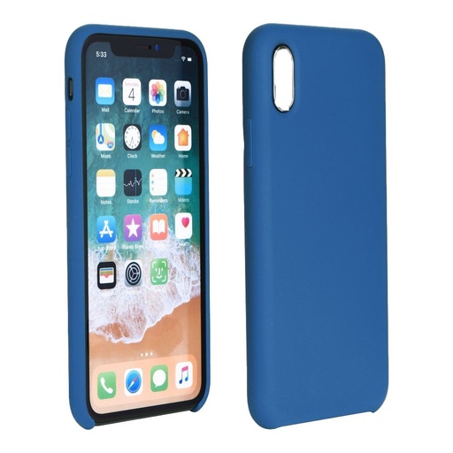 Samsung Galaxy A40 silicone zaštitna maskica (Tamnoplava)