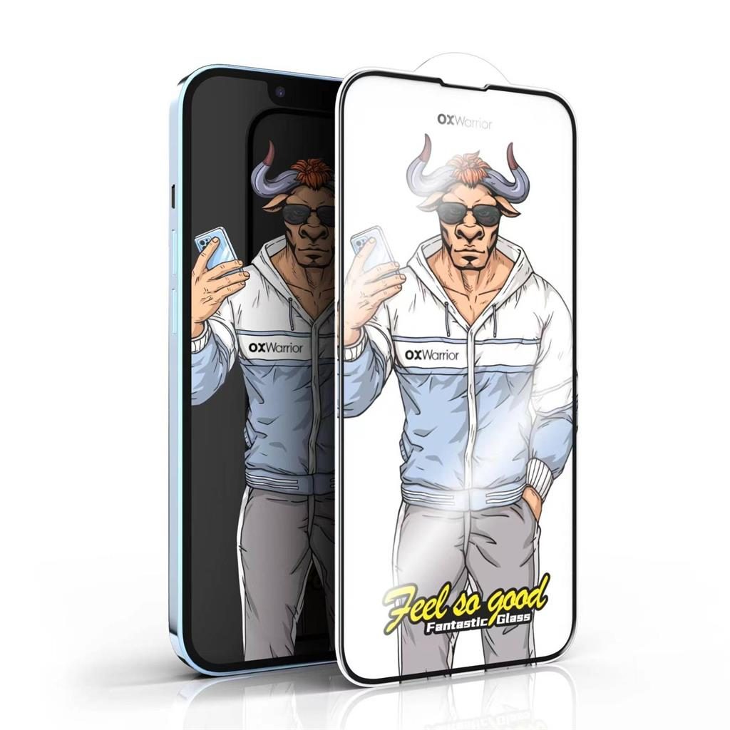 [5990117249536] Samsung Galaxy A25 5G OX Warrior Mr. Fashion 2.5D tempered glass clear