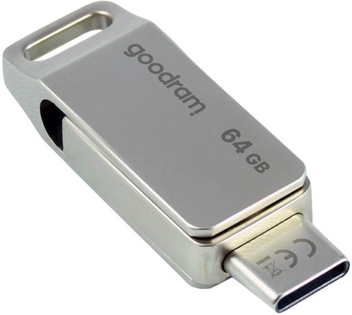 ODA3 0640S0R11 64GB USB 3.2 USB-C pendrive, siva