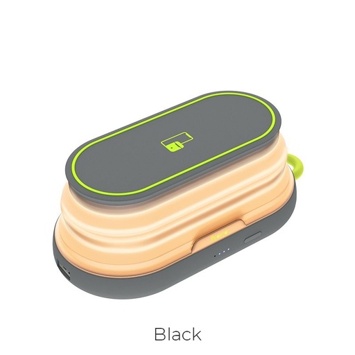 Hoco S9 power bank, 5000 mAh, LED indikator stanja, 5V 2A, crna