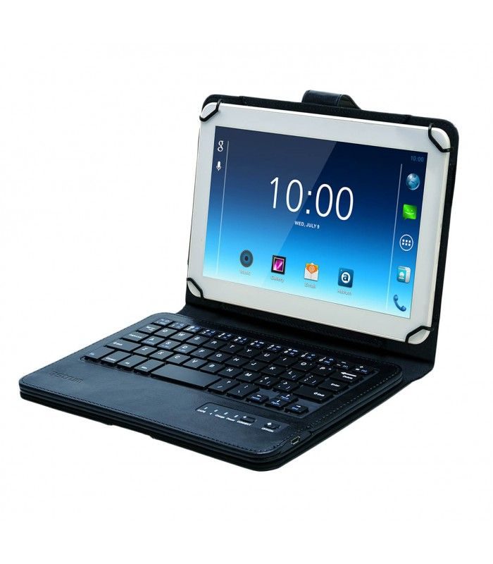 [BP_ASTR_4897033647120] Astrum universal tablet case with Bluetooth 3.0 keyboard 9/10" black, Android/IOS TB100