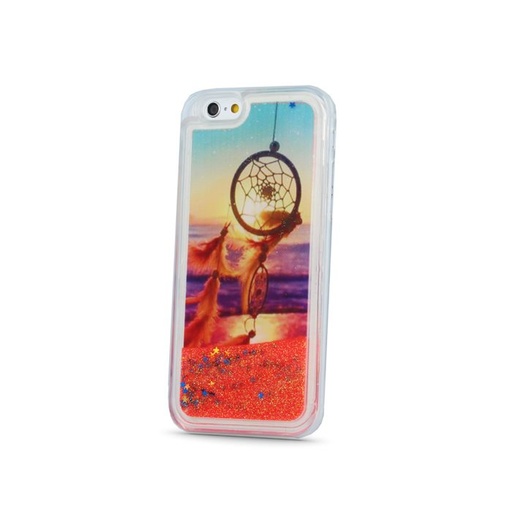 Apple iPhone 7 / iPhone 8 / iPhone SE 2020 / iPhone SE 2022 liquid glitter zaštitna maskica (Crvena)