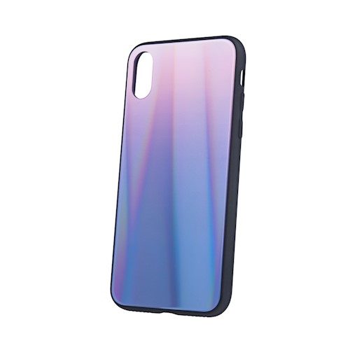 Apple iPhone 7 / iPhone 8 / iPhone SE 2020 / iPhone SE 2022 aurora glass zaštitna maskica (Smeđa - Crna)