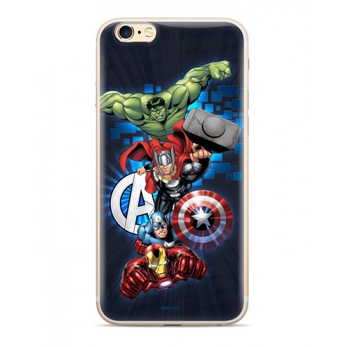 Apple iPhone 7 / iPhone 8 / iPhone SE 2020 / iPhone SE 2022 Marvel Avengers 001 silicone zaštitna maskica (Tamnoplava)
