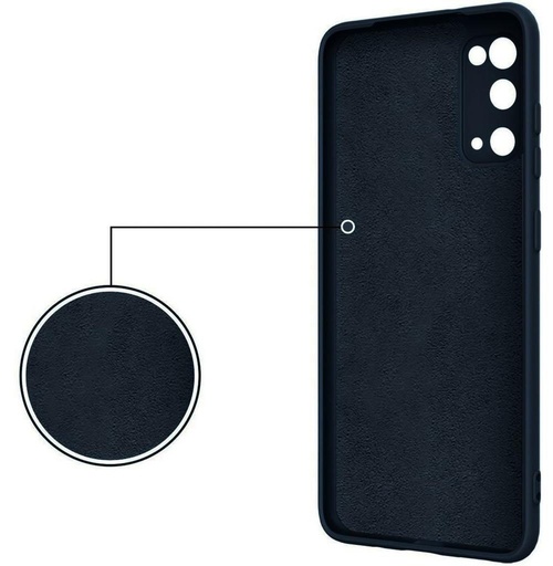 Samsung Galaxy A52 4G/A52 5G/A52s 5G silicone ring zaštitna maskica (Plava)