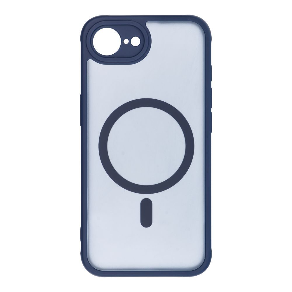 [301565] Apple iPhone 16e Full matte mag magsafe back cover case (Blue)