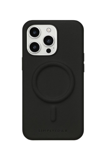 Apple iPhone 15 Pro ROAR Moderan Mag Leather MagSafe zaštitna maskica (Crna)