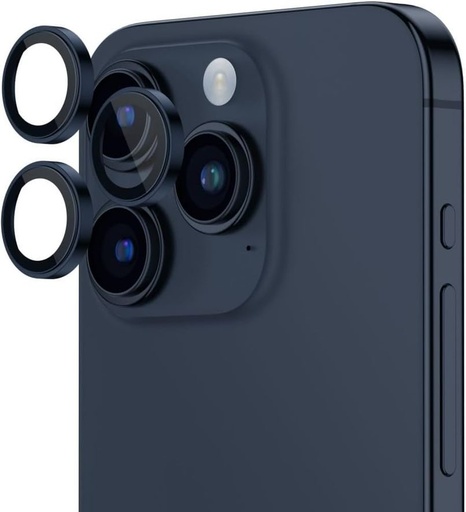 Apple iPhone 15 Pro / iPhone 15 Pro Max Hoco eagle eye metal kamera zaštitno staklo plava